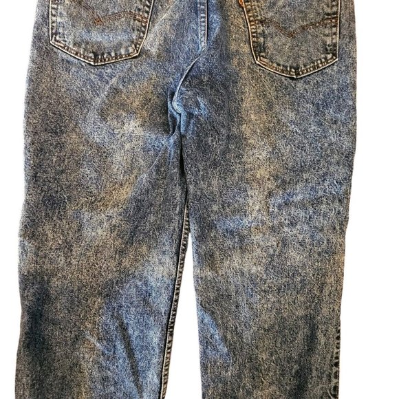 Retro 1980 Levis 549s Vintage Wash‎ Straight Leg Jeans 38x30 USA Acid Wash - Picture 11 of 16